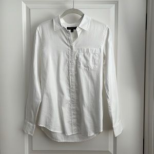 NWT Banana Republic White Dillon Shirt Size XS